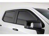 Ventgard Snap Window Deflectors; Smoked; Carbon Fiber Look (20-26 Silverado 3500 HD Crew Cab)
