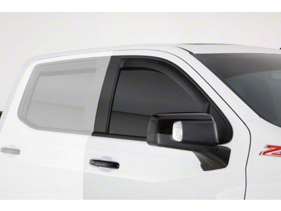 Ventguard Window Deflectors; Front; Smoked (20-25 Silverado 3500 HD)
