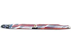Vigilante Premium Hood Protector; American Flag with Eagle (05-06 Silverado 3500 HD)