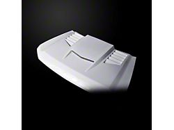 VIP Style Ram Air Hood; Unpainted (20-25 Silverado 3500 HD)