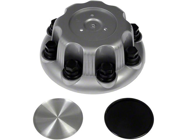 Wheel Center Cap; Gray (07-24 Silverado 3500 HD)
