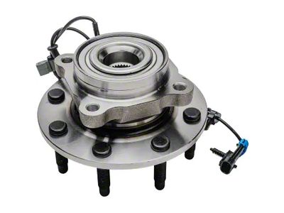 Wheel Hub Assembly; Front (07-10 Silverado 3500 HD SRW)