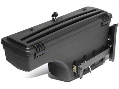 Wheel Well Storage Box; Driver Side (07-19 Silverado 3500 HD)