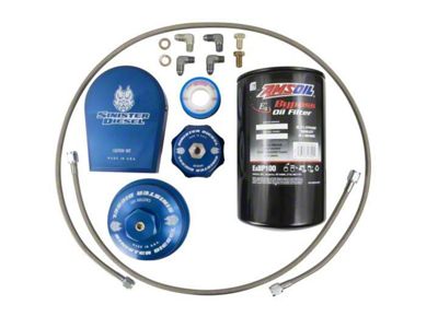 Sinister Diesel Bypass Oil Filter System (03-07 6.0L Powerstroke F-250 Super Duty)