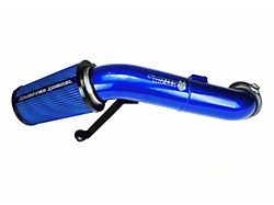 Sinister Diesel Cold Air Intake with Dry Cleanable Cotton Filter; Blue (20-26 6.7L Powerstroke F-250 Super Duty)