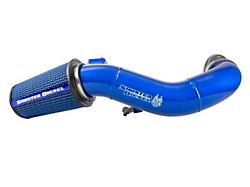 Sinister Diesel Cold Air Intake with Dry Cleanable Cotton Filter; Blue (17-19 6.7L Powerstroke F-350 Super Duty)