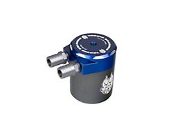 Sinister Diesel Billet Catch Can; Blue (19-23 6.7L RAM 3500)