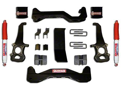 SkyJacker 6-Inch Front Spacer Suspension Lift Kit with Shocks (04-08 4WD F-150)