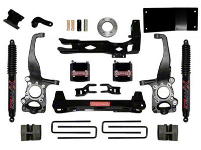 SkyJacker 6-Inch Front Spacer Suspension Lift Kit with Shocks (15-20 4WD F-150 SuperCab, SuperCrew, Excluding Raptor)