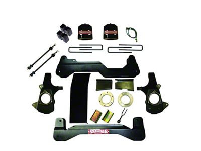 SkyJacker 6-Inch Standard Suspension Lift Kit with Shocks (07-13 4WD Sierra 1500)