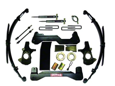 SkyJacker 6-Inch Standard Suspension Lift Kit with Shocks (07-13 4WD Sierra 1500)