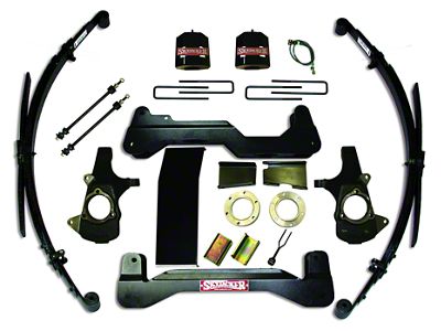 SkyJacker 6-Inch Standard Suspension Lift Kit with Shocks (07-13 4WD Silverado 1500)