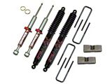 SkyJacker 3-Inch Front Strut Suspension Lift Kit with Black MAX Shocks (04-08 4WD F-150)