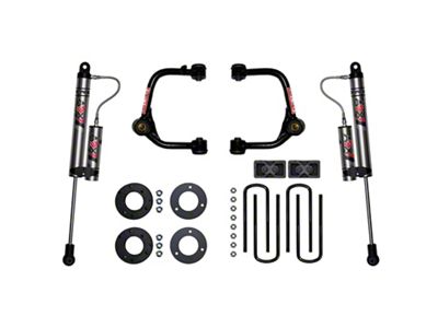 SkyJacker 3-Inch Suspension Lift Kit with ADX 2.0 Remote Reservoir Shocks (21-24 4WD F-150 SuperCab, SuperCrew w/o CCD System & BlueCruise, Excluding Raptor)