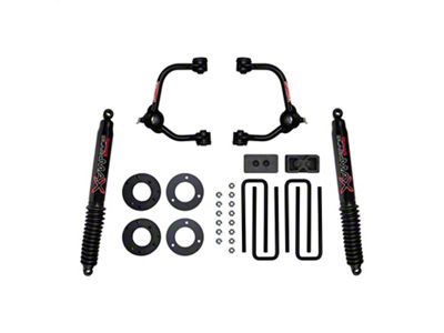 SkyJacker 3-Inch Suspension Lift Kit with Black MAX Shocks (14-20 F-150, Excluding Raptor)