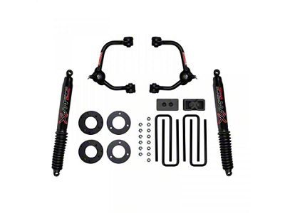 SkyJacker 3-Inch Suspension Lift Kit with Black MAX Shocks (09-13 F-150, Excluding Raptor)