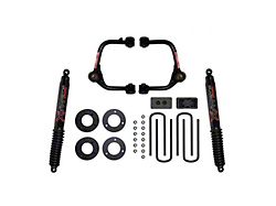 SkyJacker 3-Inch Upper A-Arm Suspension Lift Kit with Black MAX Shocks (21-25 4WD F-150 SuperCab, SuperCrew, Excluding Raptor)