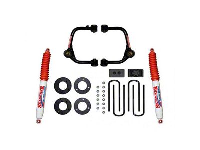 SkyJacker 3-Inch Upper A-Arm Suspension Lift Kit with Nitro Shocks (21-25 4WD F-150 SuperCab, SuperCrew, Excluding Raptor)