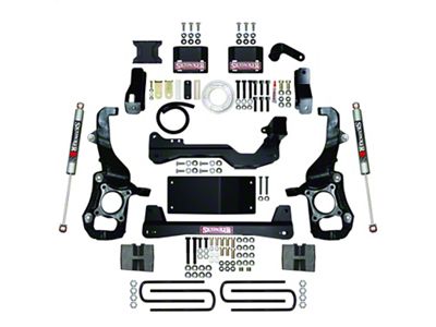 SkyJacker 4.50-Inch Suspension Lift Kit with M95 Performance Shocks (21-24 4WD F-150 SuperCab, SuperCrew w/o CCD System, Excluding Powerstroke, Raptor & Tremor)