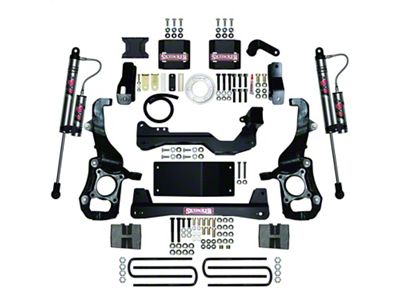 SkyJacker 6-Inch Suspension Lift Kit with ADX 2.0 Remote Reservoir Monotube Shocks (21-25 4WD F-150 SuperCab, SuperCrew w/o CCD System, Excluding Powerstroke, Raptor & Tremor)