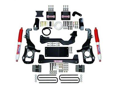 SkyJacker 6-Inch Suspension Lift Kit with Hydro Shocks (21-24 4WD F-150 SuperCab, SuperCrew w/o CCD System, Excluding Powerstroke, Raptor & Tremor)