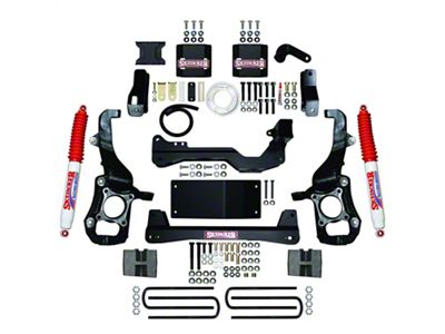 SkyJacker 6-Inch Suspension Lift Kit with Nitro Shocks (21-24 4WD F-150 SuperCab, SuperCrew w/o CCD System, Excluding Powerstroke, Raptor & Tremor)