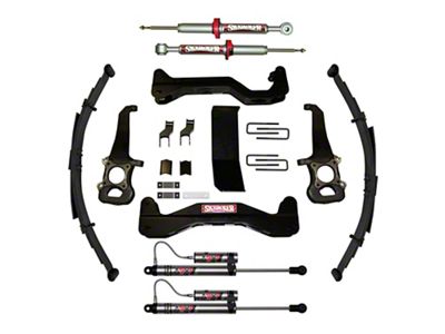 SkyJacker 6-Inch Suspension Lift Kit with Rear Leaf Springs and ADX 2.0 Remote Reservoir Shocks (04-08 4WD F-150)