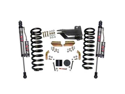 SkyJacker 2.50-Inch Front Leveling Kit with ADX 2.0 Remote Reservoir Shocks (17-25 4WD F-250 Super Duty, Excluding Diesel & Tremor)