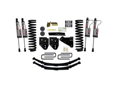 SkyJacker 4-Inch Suspension Lift Kit with Rear Leaf Springs and ADX 2.0 Remote Reservoir Shocks (11-16 4WD 6.7L Powerstroke F-250 Super Duty)