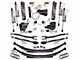 SkyJacker 6-Inch 4-Link Suspension Lift Kit with Rear Leaf Springs and ADX 2.0 Remote Reservoir Monotube Shocks (23-24 4WD 6.7L Powerstroke F-250 Super Duty SRW w/o 4-Inch Axles, Factory LED Headlights, Onboard Scales)