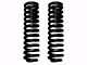 SkyJacker 6-Inch 4-Link Suspension Lift Kit with Rear Leaf Springs and Black MAX Shocks (23-24 4WD 6.8L, 7.3L F-250 Super Duty w/o 4-Inch Axles, Factory LED Headlights, Onboard Scales)