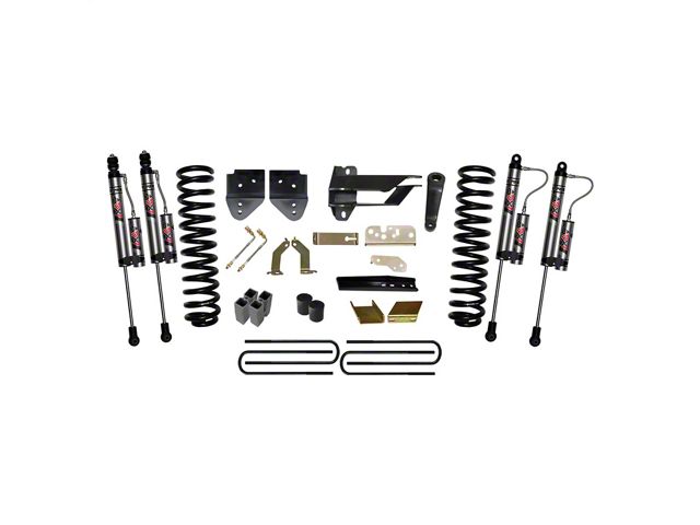 SkyJacker 6-Inch Suspension Lift Kit with ADX 2.0 Remote Reservoir Monotube Shocks (17-22 4WD 6.2L, 7.3L F-250 Super Duty w/o Tremor Package)