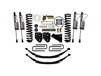 SkyJacker 6-Inch Suspension Lift Kit with Rear Leaf Springs and ADX 2.0 Remote Reservoir Shocks (11-16 4WD 6.2L F-250 Super Duty)