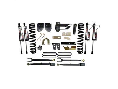 SkyJacker 8.50-Inch 4-Link Suspension Lift Kit with Rear Add-A-Leaf and ADX 2.0 Remote Reservoir Monotube Shocks (17-22 4WD 6.2L, 7.3L F-250 Super Duty w/o Tremor Package)