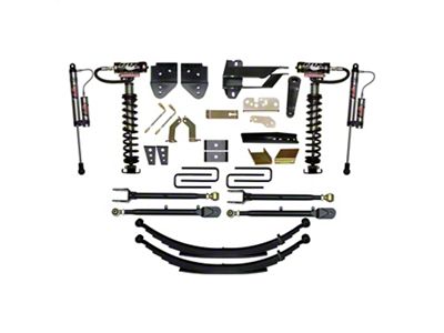 SkyJacker 8.50-Inch Coil-Over Suspension Lift Kit with Rear Add-A-Leaf and ADX 2.0 Remote Reservoir Monotube Shocks (17-22 4WD F-250 Super Duty w/o Tremor Package)