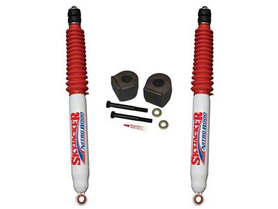 SkyJacker 2.50-Inch Metal Spacer Leveling Kit with Nitro Shocks (11-16 4WD F-350 Super Duty)