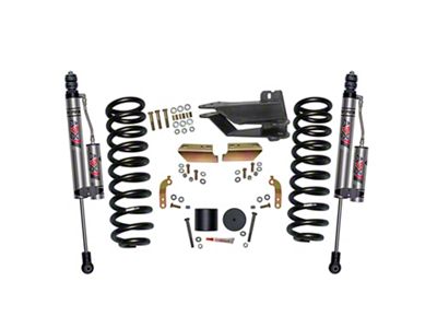 SkyJacker 2.50-Inch Front Leveling Kit with ADX 2.0 Remote Reservoir Shocks (17-25 4WD F-350 Super Duty, Excluding Diesel & Tremor)