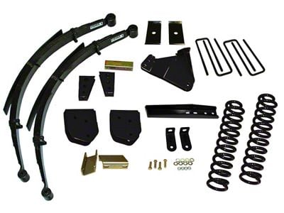 SkyJacker 4-Inch Suspension Lift Kit with Rear Leaf Springs and Hydro Shocks (11-16 4WD 6.2L F-350 Super Duty)