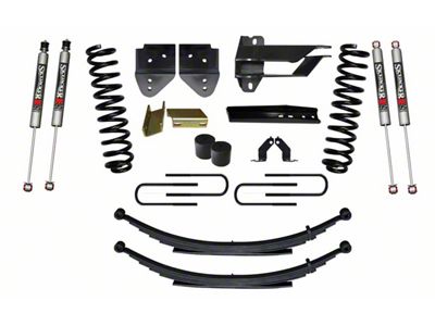 SkyJacker 4-Inch Suspension Lift Kit with Rear Leaf Springs and M95 Performance Shocks (17-22 4WD 6.2L F-350 Super Duty)