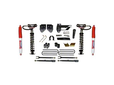 SkyJacker 6-Inch Coil-Over Kit with 4-Link Conversion, Rear Lift Blocks and Hydro Shocks (17-22 4WD F-350 Super Duty)