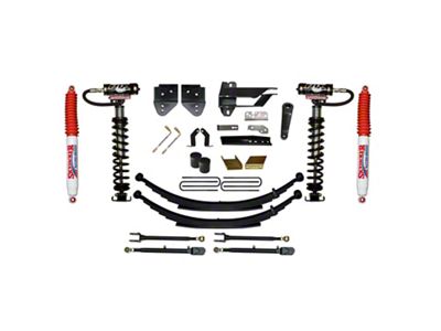 SkyJacker 6-Inch Coil-Over Kit with 4-Link Conversion, Rear Leaf Springs and Nitro Shocks (17-22 4WD F-350 Super Duty)