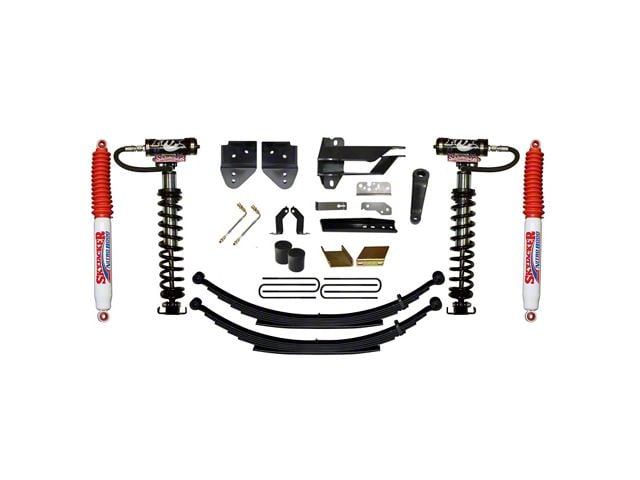 SkyJacker 6-Inch Coil-Over Kit with Rear Leaf Springs and Nitro Shocks (17-22 4WD F-350 Super Duty)