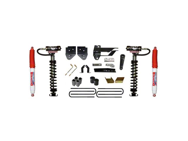 SkyJacker 6-Inch Coil-Over Kit with Rear Lift Blocks and Hydro Shocks (17-22 4WD F-350 Super Duty)