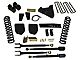 SkyJacker 6-Inch Suspension Lift Kit with 4-Link Conversion and Black MAX Shocks (11-16 4WD 6.7L Powerstroke F-350 Super Duty)