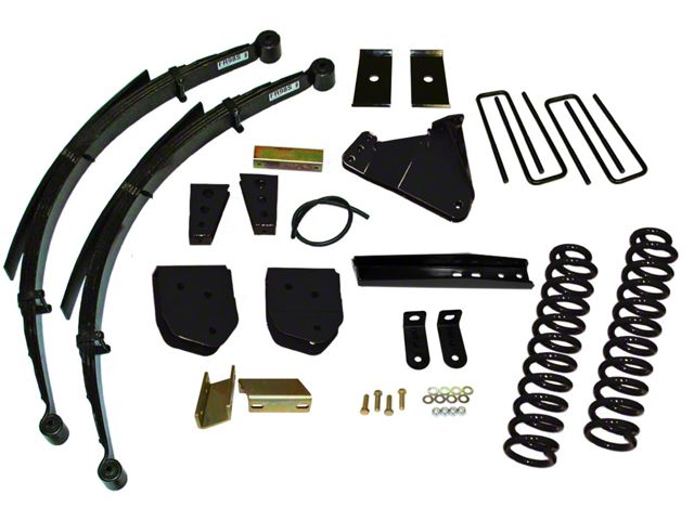 SkyJacker 6-Inch Suspension Lift Kit with Rear Leaf Springs and M95 Performance Shocks (11-16 4WD 6.7L Powerstroke F-350 Super Duty)