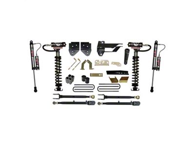 SkyJacker 6-Inch 4-Link Coil-Over Suspension Lift Kit with ADX 2.0 Remote Reservoir Monotube Shocks (17-22 4WD F-350 Super Duty w/o Tremor Package)