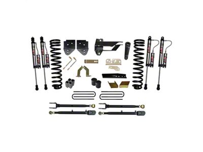 SkyJacker 6-Inch 4-Link Suspension Lift Kit with ADX 2.0 Remote Reservoir Monotube Shocks (17-22 4WD 6.7L Powerstroke F-350 Super Duty w/o Tremor Package)