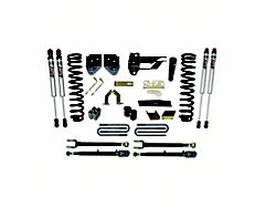SkyJacker 6-Inch 4-Link Suspension Lift Kit with Rear Lift Blocks and ADX M2.0 Monotube Shocks (17-22 4WD 6.7L Powerstroke F-350 Super Duty w/o Tremor Package)