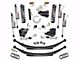 SkyJacker 6-Inch Suspension Lift Kit with Rear Leaf Springs and ADX 2.0 Remote Reservoir Monotube Shocks (23-24 4WD 6.8L, 7.3L F-350 Super Duty SRW w/o 4-Inch Axles, Factory LED Headlights, Onboard Scales)