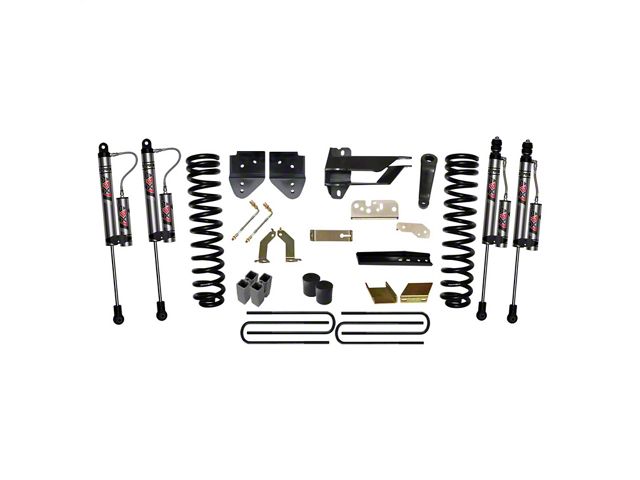 SkyJacker 6-Inch Suspension Lift Kit with ADX 2.0 Remote Reservoir Monotube Shocks (17-22 4WD 6.7L Powerstroke F-350 Super Duty w/o Tremor Package)